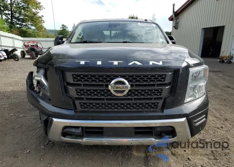 2020 Nissan Titan Sv z USA, uszkodzony, nr VIN 1N6AA1ED2LN500927